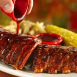 Costela de Porco com Molho Barbecue