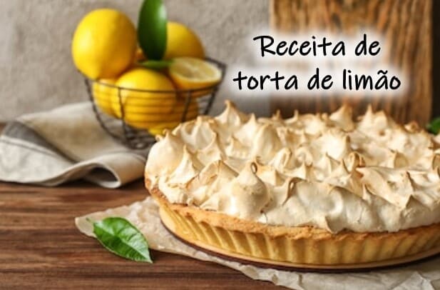 receita de torta de limão