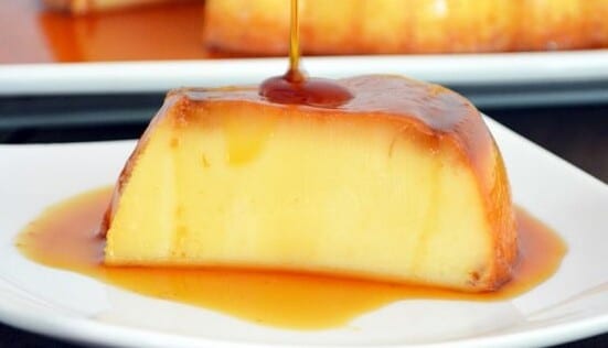 Pudim que não vai ao forno