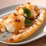 Sorvete com Banana Sautée