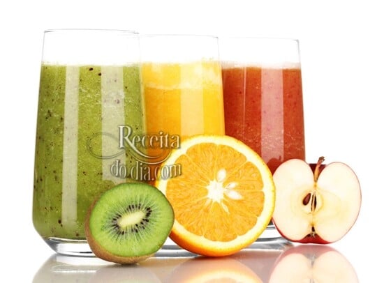 Suco detox para desinchar a barriga