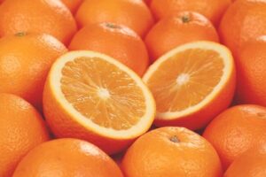 Use laranjas para fazer a sua mousse.