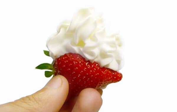 morangos com chantilly