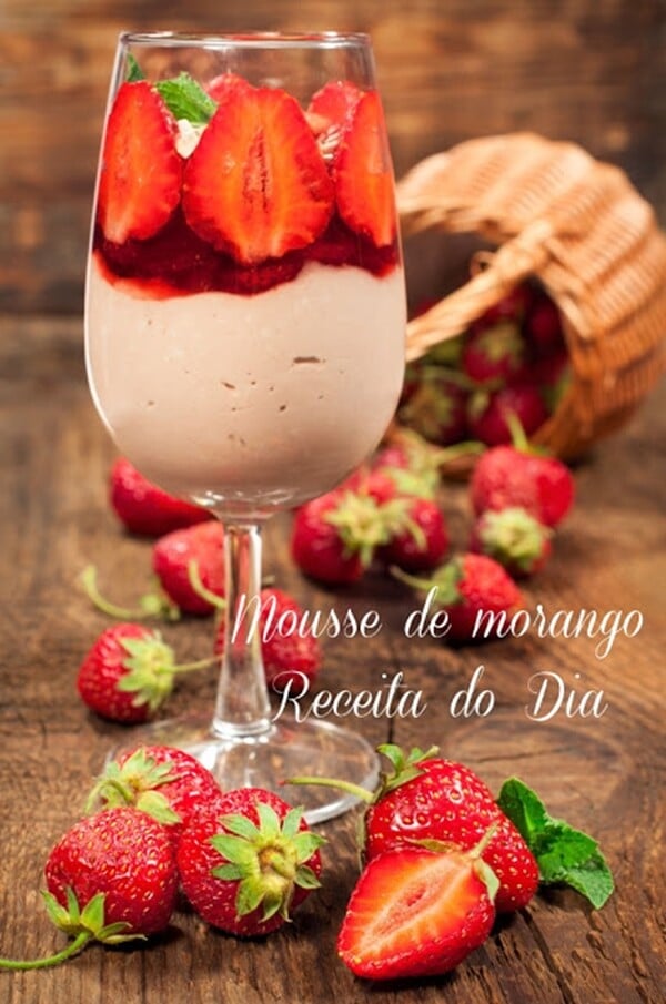 mousse de morango 6