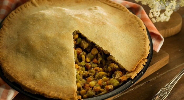 Torta de Legumes de Patê de Sardinha