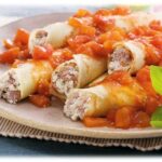Panqueca de Ricota e Atum ao Molho de Tomate