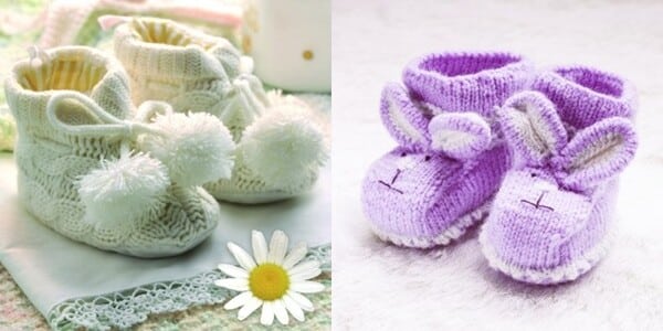 sapatinho de crochê
