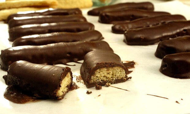 Palitos de Chocolate - Receita de palito de chocolate