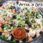 Arroz à Grega: bem soltinho e temperado