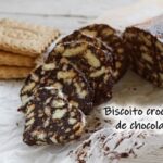 Biscoito crocante de chocolate