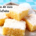 Receita de bolo de coco fofinho