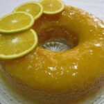 Bolo de laranja molhadinho