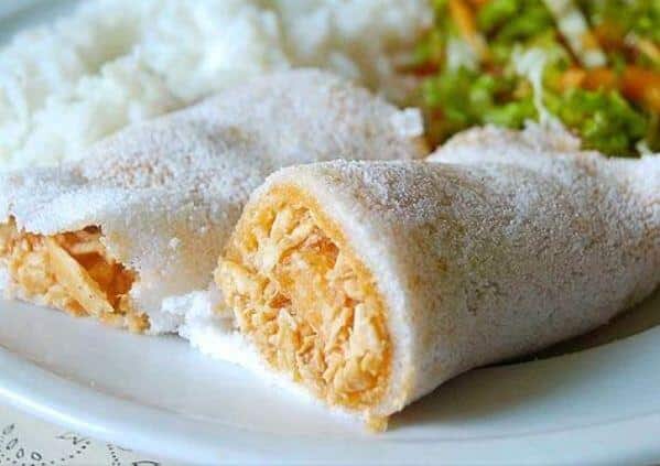 Tapioca de frango. (Foto: Divulgação)