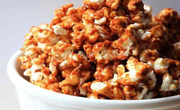 Pipoca doce caramelizada. (Foto: Divulgação)
