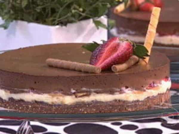 Esse doce parece de confeitaria. (Foto: Divulgação)