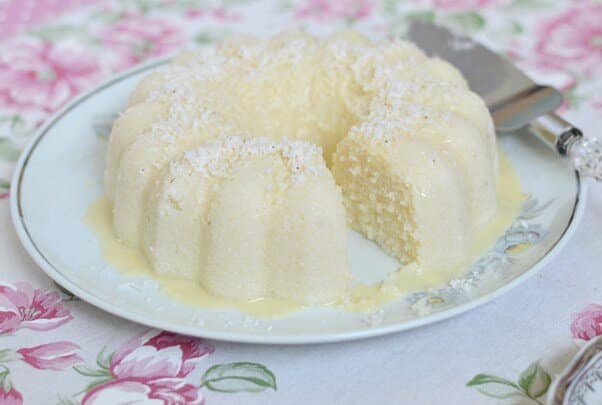 Bolo de tapioca pronto