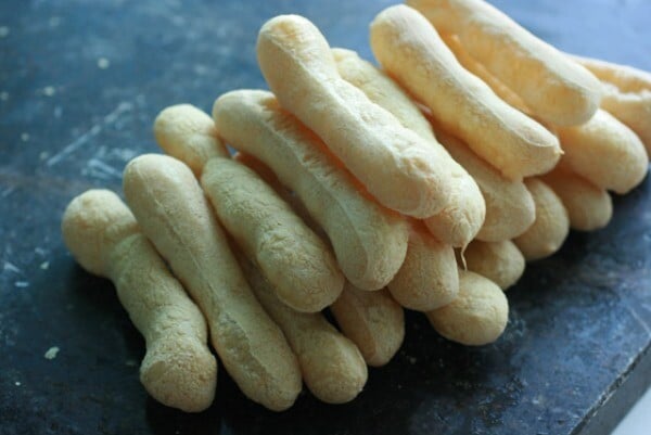 Biscoitos compridinhos. (Foto: Divulgação)