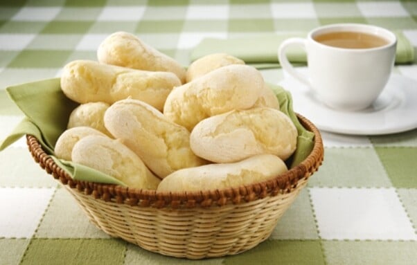 O biscoito de polvilho vai bem com café. (Foto: Divulgação)