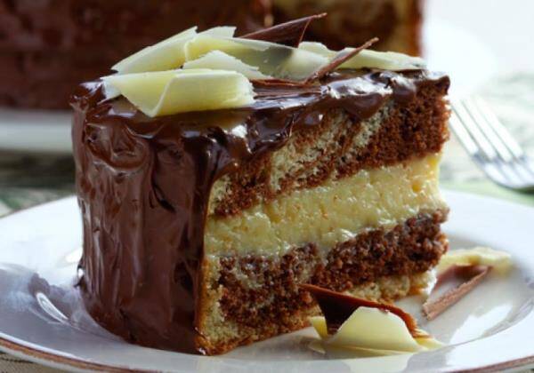 Aprenda a fazer um delicioso bolo mesclado recheado. (Foto: Divulgação)