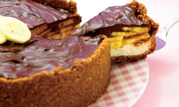 A combinação de banana, chocolate e cream cheese é perfeita.