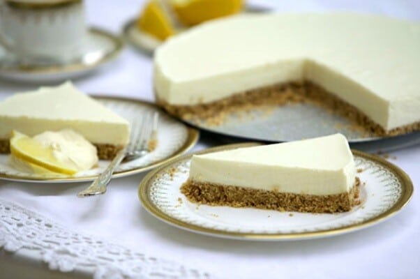 Cheesecake de limão fácil 1