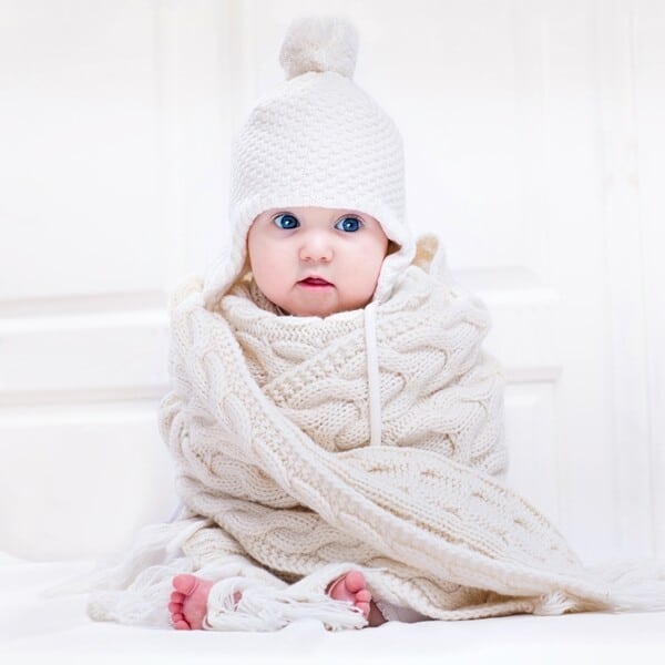 manta de croche para bebe