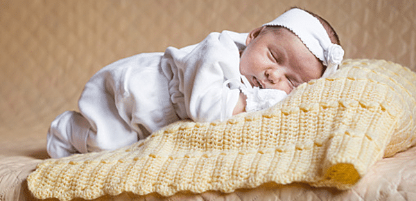 manta de croche para bebê 1