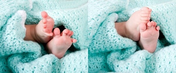 manta de crochê para bebê 1