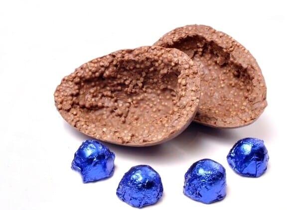 Ovo crocante de chocolate