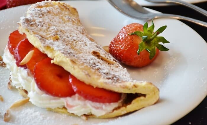 Receita de panqueca de tapioca sem farinha