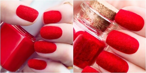 Unhas de pelucia