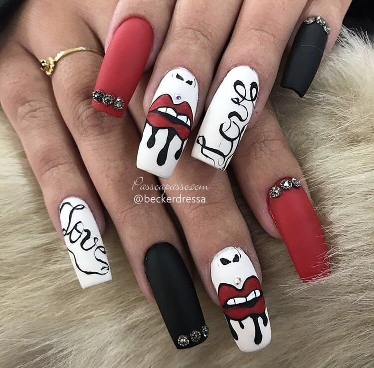 Nail art Unhas Kylie Jenner
