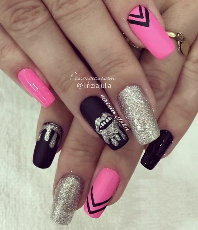Nail art Unhas Kylie Jenner