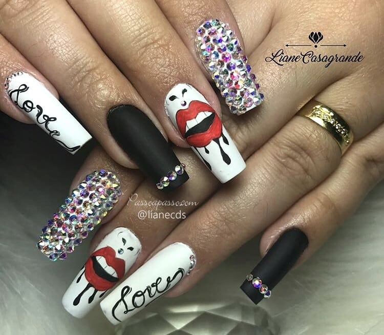Nail art Unhas Kylie Jenner