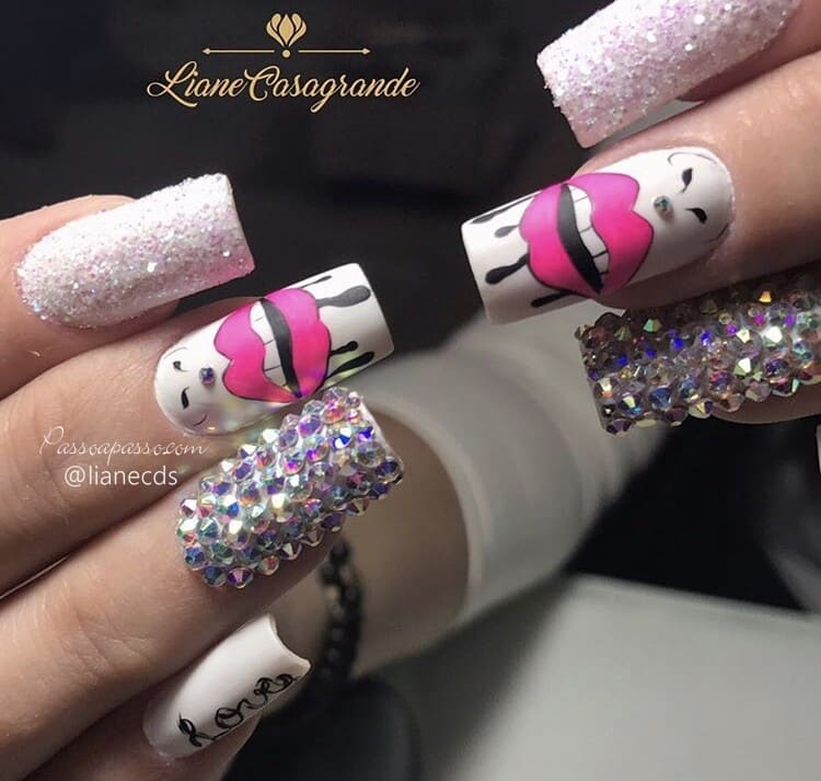 Nail art Unhas Kylie Jenner