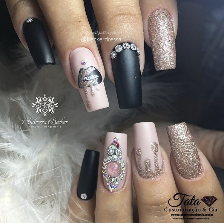 Nail art Unhas Kylie Jenner