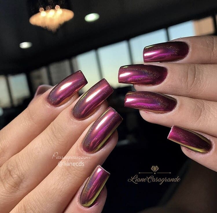 Unhas holográficas