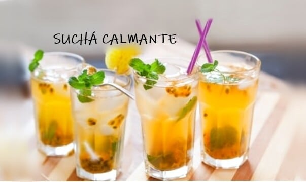 SUCHÁ CALMANTE com camomila e maracujá