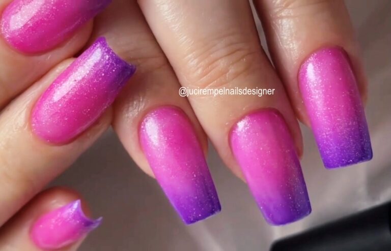 Unhas ombré