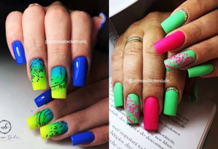 Unhas Decoradas com Arabesco: inspirações para todas as ocasiões