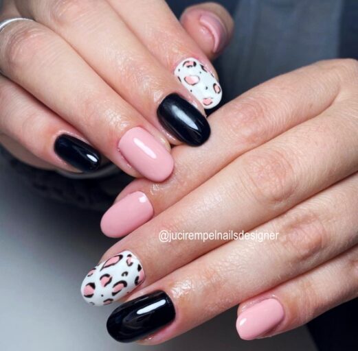Unhas com estampas de animais