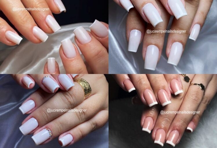 Unhas francesinhas