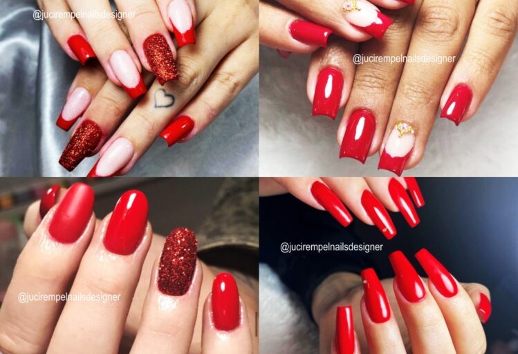 Unhas vermelhas