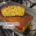 Bolo de milho verde com queijo: bolo fofinho e delicioso