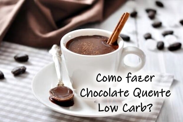Como fazer chocolate quente low carb?