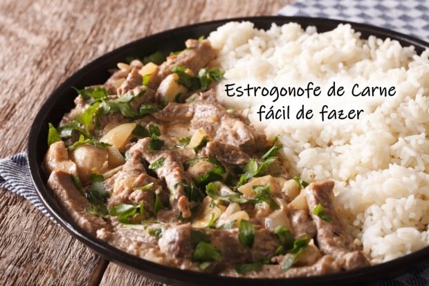 Estrogonofe de Carne