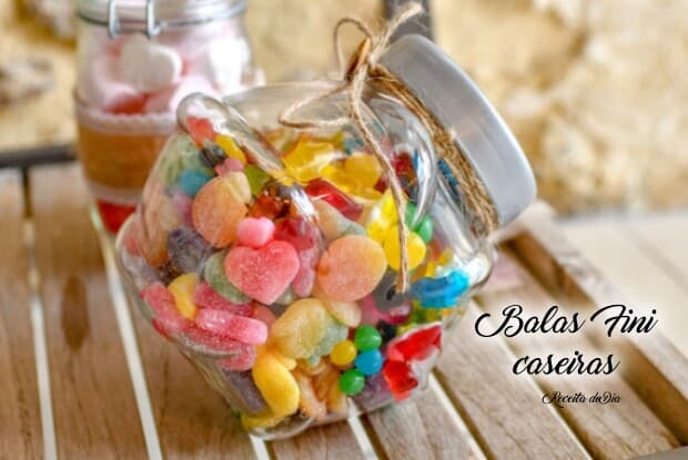 Como fazer balas fini caseiras