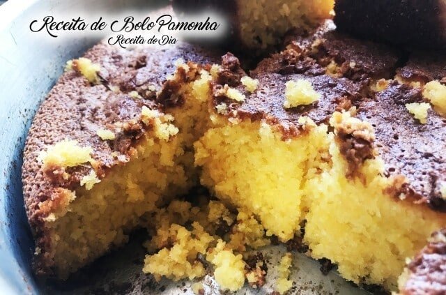 Receita de bolo pamonha