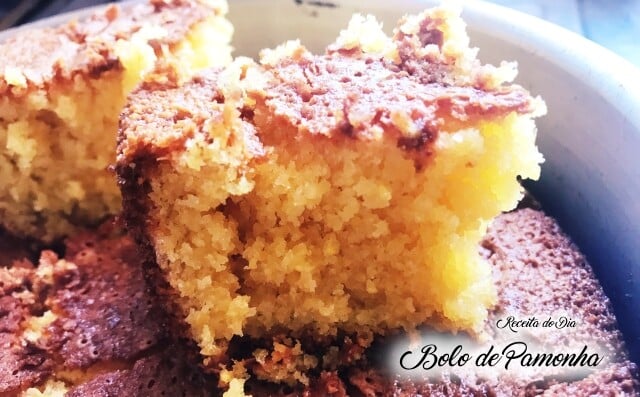 Receita de bolo pamonha