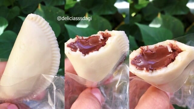 Pastel de leite ninho